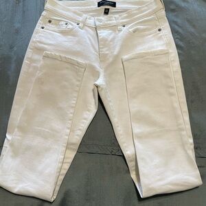 Banana Republic White Skinny Fit Jeans